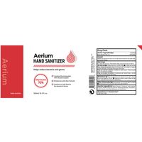 AERIUM Clean and Clear Hand Sanitizer, 500 ml 16.9 Fl Oz (2Pack)
