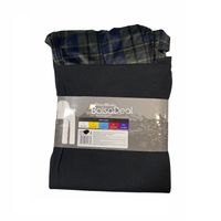 EDDIE BAUER Men's 2Piece Sleep Set in Black/Olive Indigo, Medium