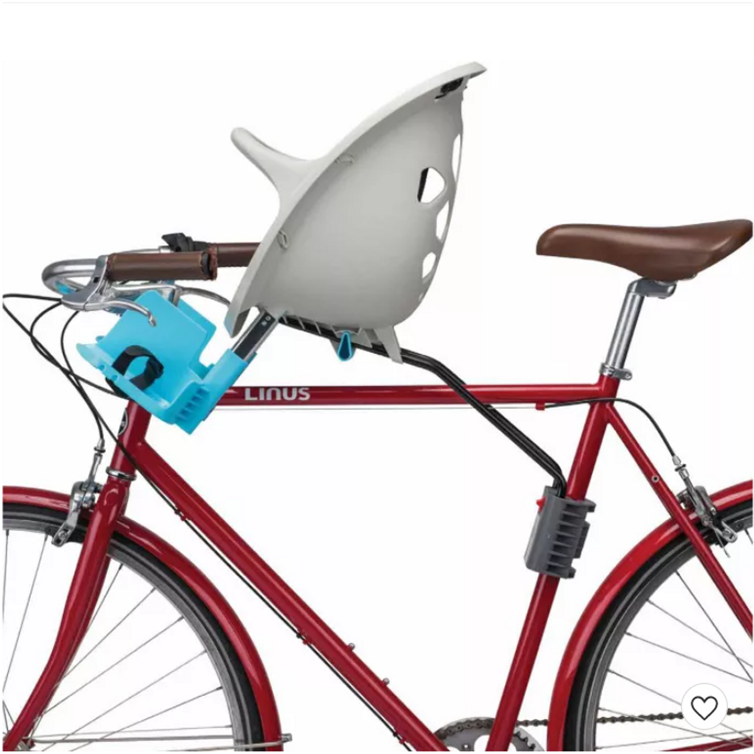 BELL SPORTS Mini Shell Front Bike Child Carrier Gray