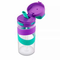 ELLO 18oz Plastic Harlow Tritan Kids Water Bottle In Purple/Teal