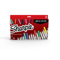 SHARPIE 18ct Permanent Markers Promo Pack Multicolored Ultra Fine