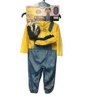 UNIVERSAL CITY STUDIO Robie's Toddler Minion Child Costume In Blue yellow