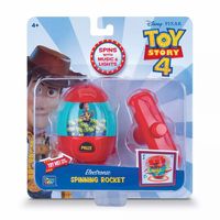 TOY STORY 4 Electronic Spinner with Lights & Music, Electronic Spinning Rocket