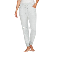 STARS ABOVE Women's Striped Perfectly Cozy Lounge Jogger Pants In Smoke Green, S