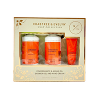 CRABTREE & EVELYN Cult Collection Pomegranate & Argan Oil Shower Gel and Hand Cream