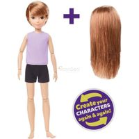 CREATABLE WORLD Character Starter Kit Straw Blonde Hair