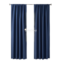 PROJECT 62 Henna Blackout 95 In x 50 In Curtain Panel In Blue