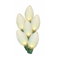 MEMBER'S MARK 50 Count Ultra Bright LED C9 Lights, Warm White