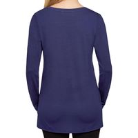 MEMBER'S MARKLadies LongSleeve Soft Top In Navy, S