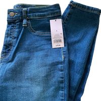 WILD FABLE Women's HighRise Skinny Jeans Blue Dusk 14 Short