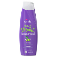 AUSSIE ParabenFree Miracle Volume Conditioner for Fine Hair, Plum & Bamboo 12.1 fl oz