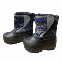 MEMBER'S MARK Kids LightUp Snow Boots in Blue, 7/8