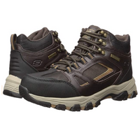 SKECHERS Men's SelmenRegram Sneaker in Brown, 9.5