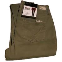 Seven7 Women's High Rise Jean Skin Fit In Lichen Green, 10