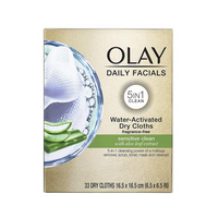 OLAY Daily Facials Sensitive Cleansing Cloths 33ct