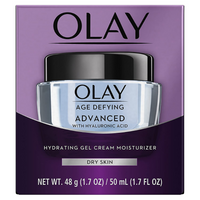 OLAY Age Defying Advanced Hydrating Gel Cream Moisturizer Dry Skin 1.7oz