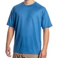 ZEROXPOSUR Men's Sun Protection Tee in Snorkel Space, Medium