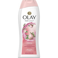 OLAY Fresh Outlast Cooling White Strawberry & Mint Body Wash 13.5 oz