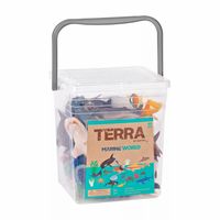 TERRA Marine World Sea Life Set In Bucket (60pc)