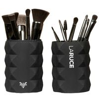 LARUCE Brush Set With Rennie Travel Cup in Black
