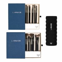 LARUCE Brush Set With Rennie Travel Cup in Black