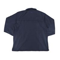 REEL LIFE Long Sleeve Anger Shirt In Dress Blue, XXL
