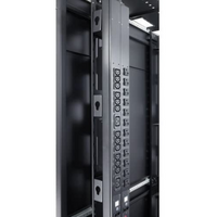 APC AR7710 Cable Containment Brackets, Black