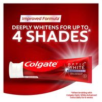 COLGATE Optic White Advanced Teeth Whitening Toothpaste, Sparkling White (4.2 oz., 5 pk.)
