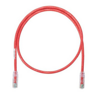 PANDUIT Cat.6A F/UTP Patch Network Cable 6 ft UTP28X6RD Red