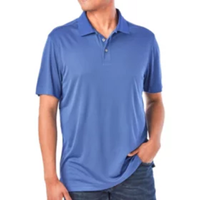 MEMBER'S MARK Men's Luxe Polo in Blue, Medium