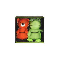 HYPER PET PLUSH DOG TOY PLAY 2 PACK LARGE DOG BREED
