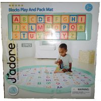 Jadore Blocks Play And Pack Mat Set