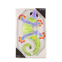 GECKO WALL ART METAL 15 IN X 10 IN