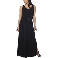 Fever Ladies' Belted Maxi Dress (Small, Black)