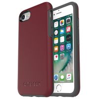 OtterBox Symmetry Case iPhone 7 iPhone 8, Cordovan/Slate Grey