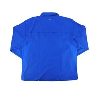 REEL LIFE LONG SLEEVE ANGLER SHIRT IN SNORKEL BLUE, MEDIUM