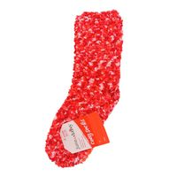 JUNE & DAISY 3 PAIRS WOMEN'S COZY SOCKS IN ORANGE, 410