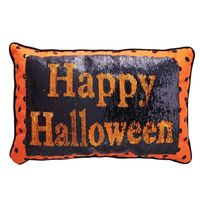 Member's Mark Festive Harvest Pillow, Happy Halloween