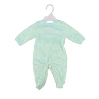 Sterling Baby Newborn's Star Footie in Green