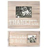 Olive And Hill 2 Pack Picture Frames, Thankful