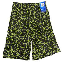 Champion boys Athletic shorts In Black Neon, 7/8