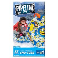 Pipeline Sno Emoji High Emotion Racer Inflatable Snow Tube in Blue Multi