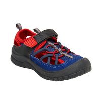 Osh Kosh B Gosh Kids Bump Toe Sandal in Blue Red, Size 5